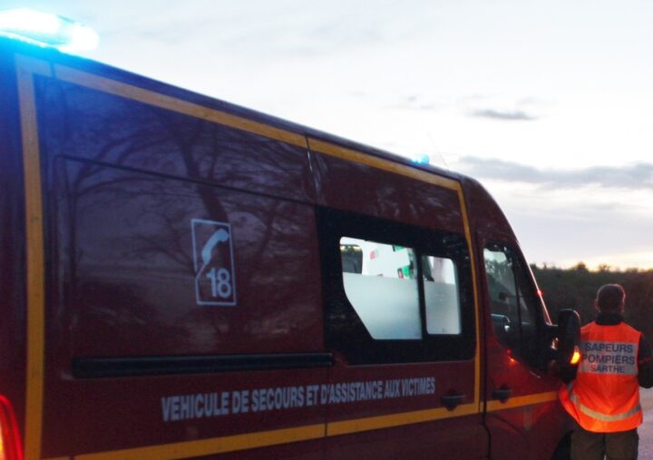 , Sarthe : trois personnes blessées légèrement dans un accident